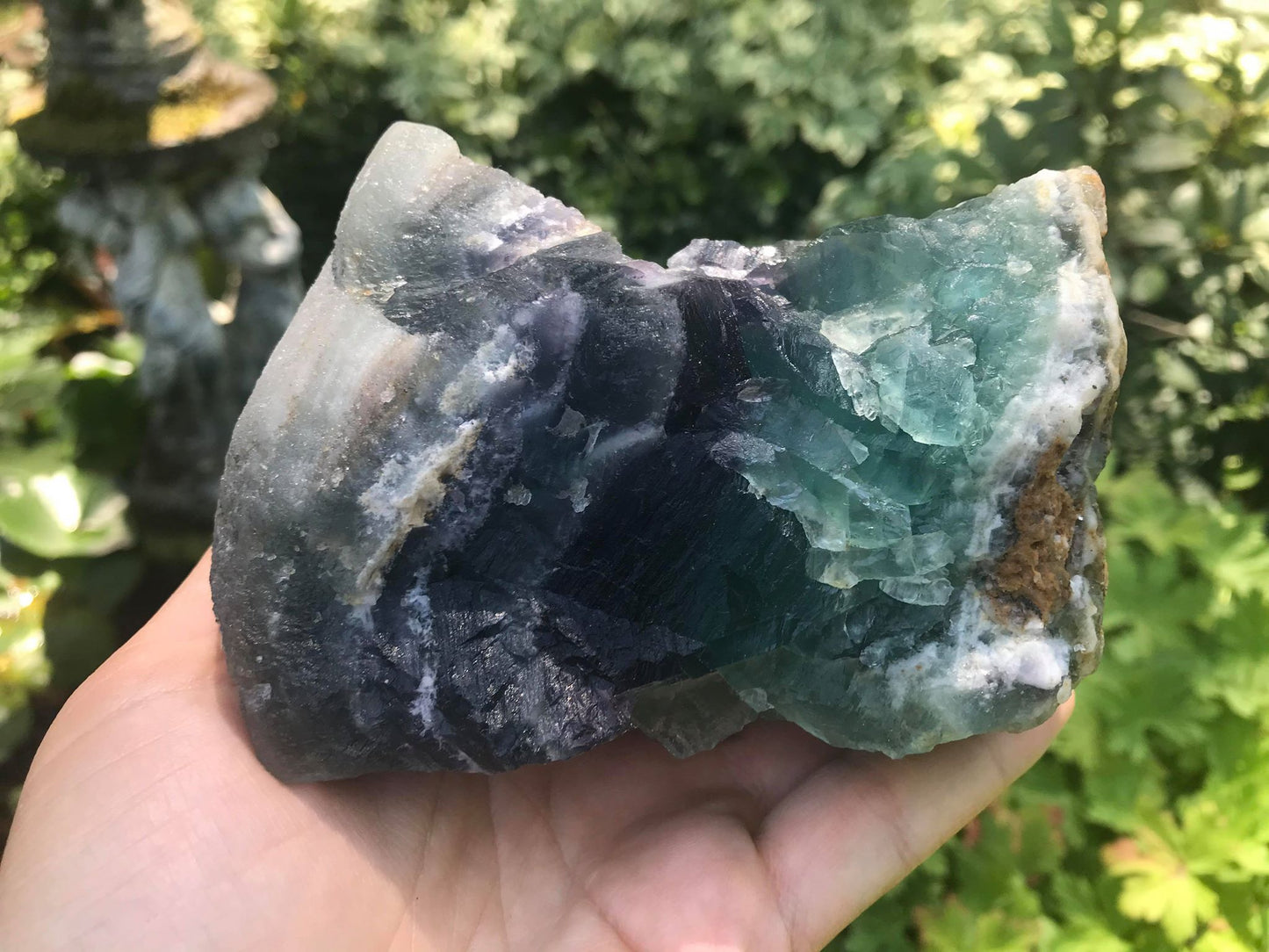 Rainbow Fluorite Specimen - Gem Realm 