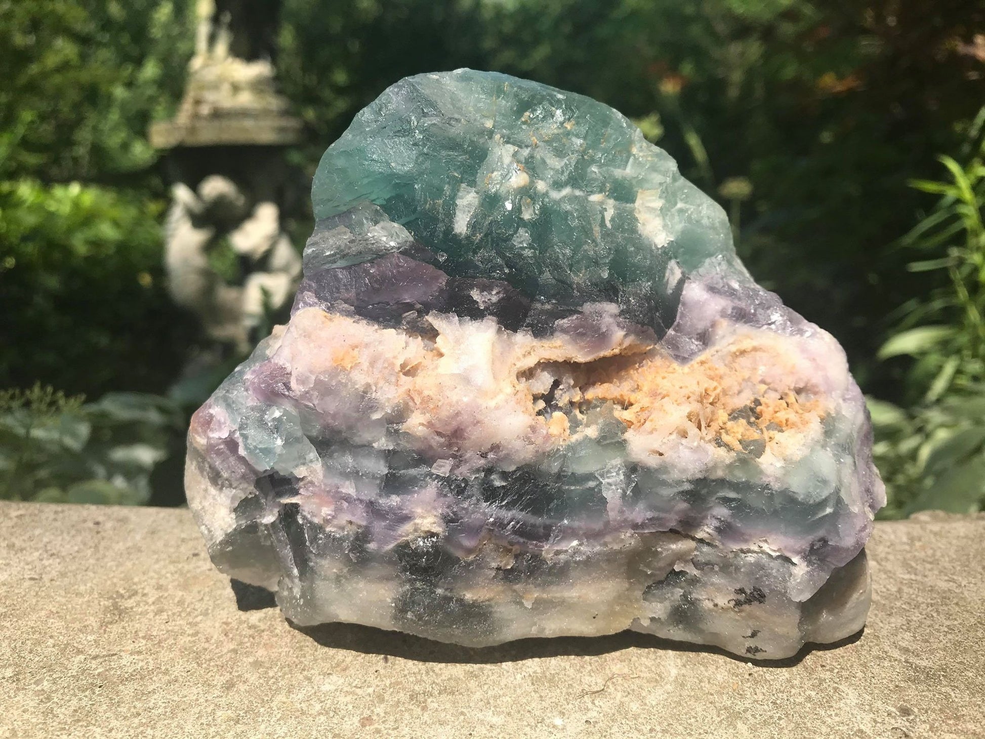 Rainbow Fluorite Specimen - Gem Realm 