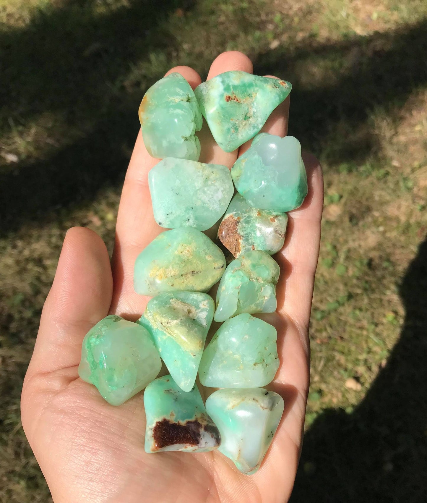 Chrysoprase Tumbled Stones