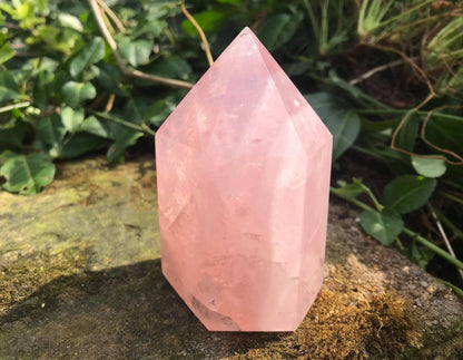 Rose Quartz Tower ~ Large