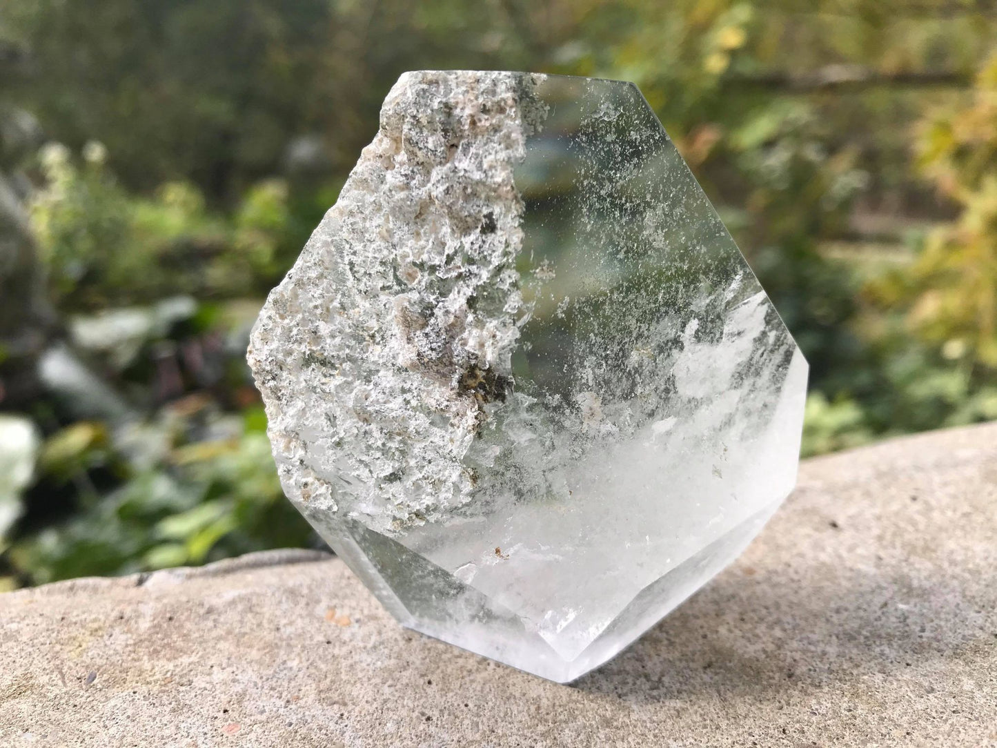 Garden Quartz Freeform Tower