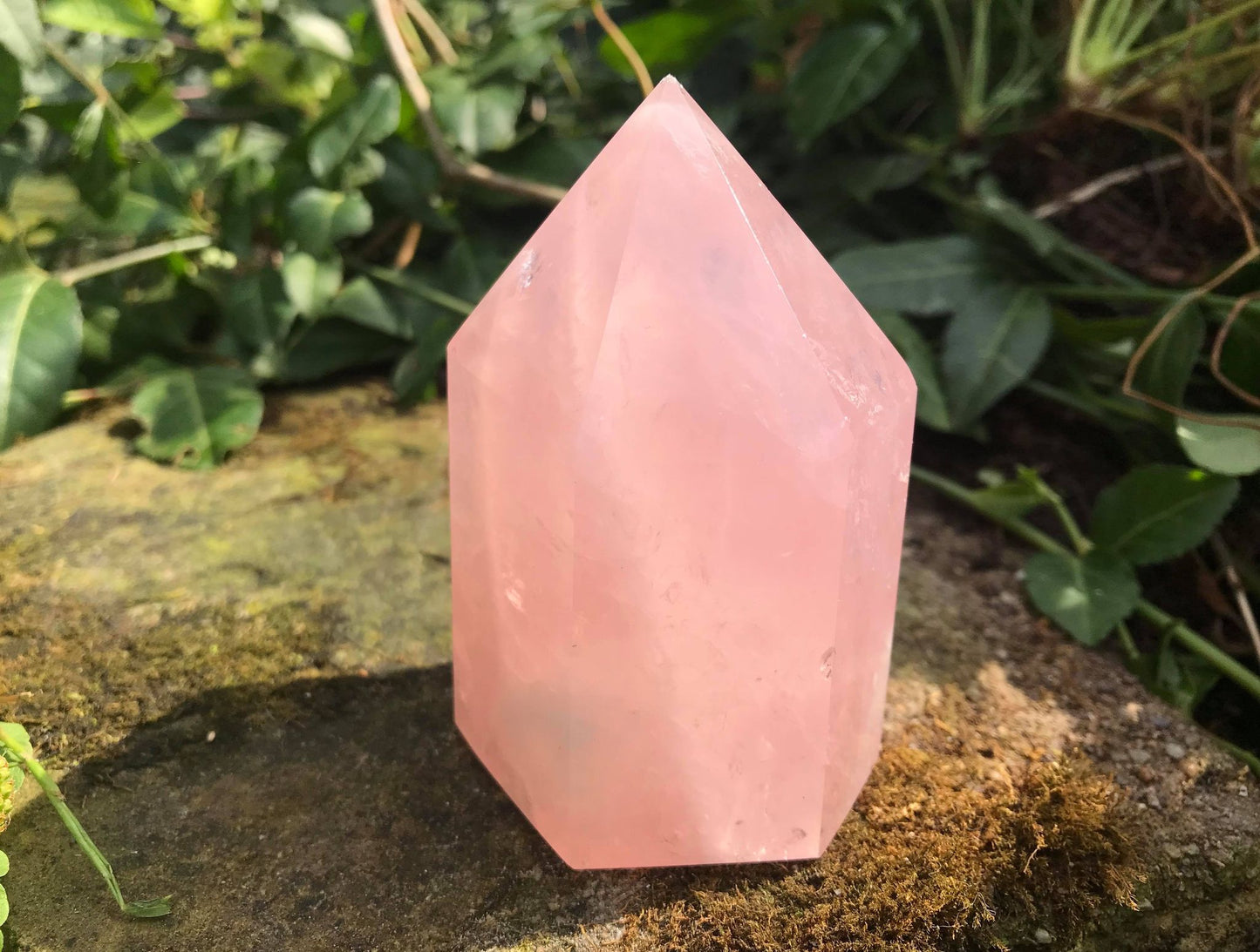 Rose Quartz Tower ~ Large