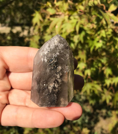 Smoky Garden Quartz Tower