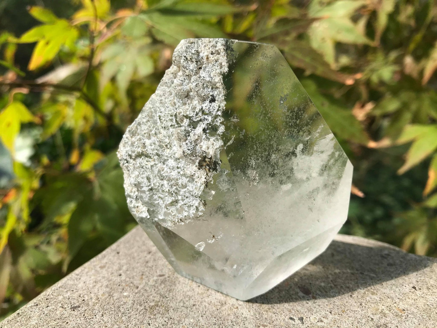 Garden Quartz Freeform Tower