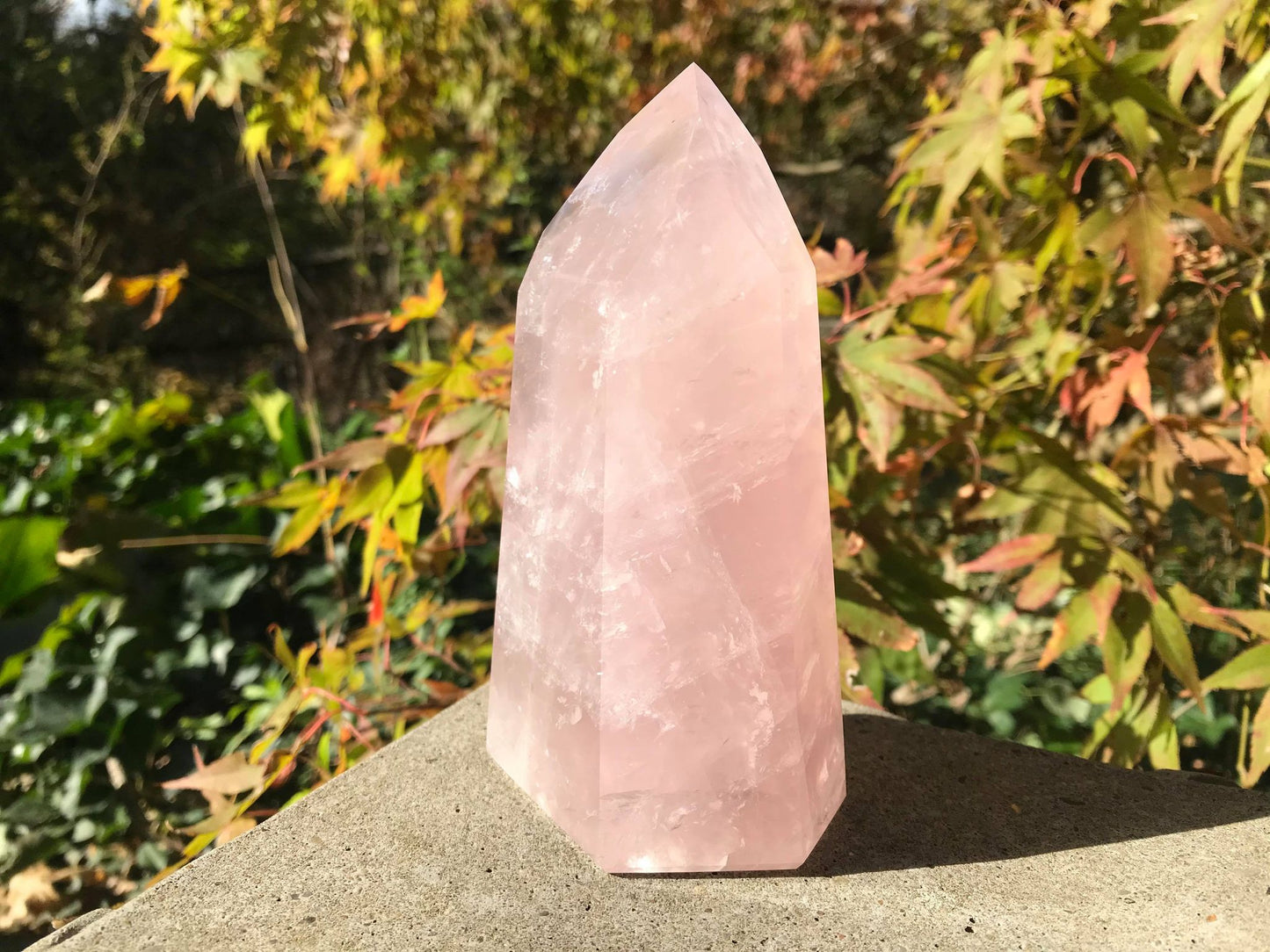 Rose Quartz Tower ~ Large