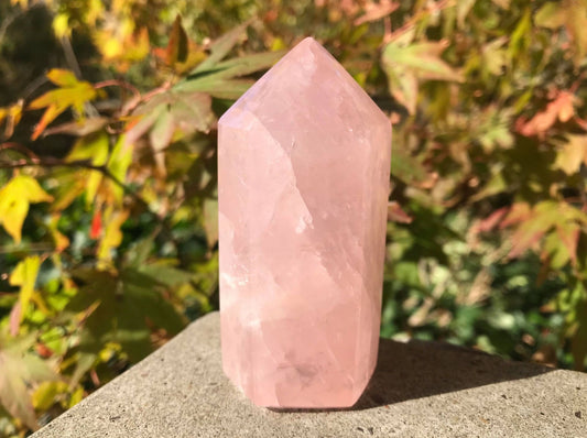 Rose Quartz Tower ~ Large