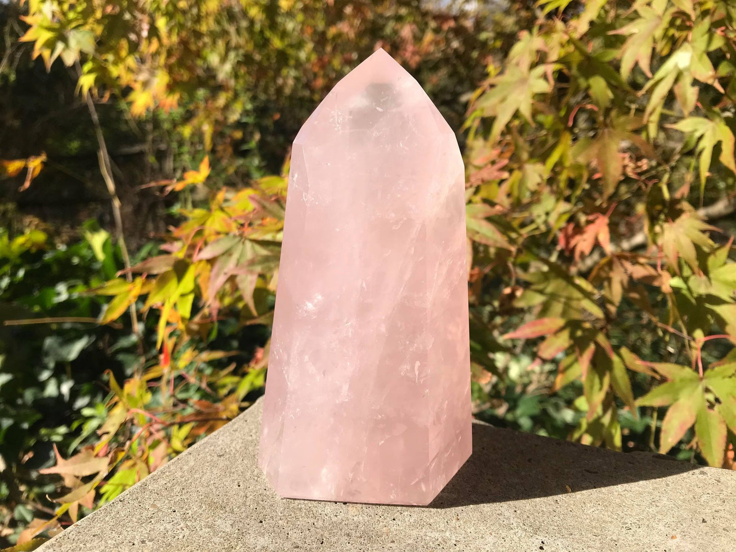 Rose Quartz Tower ~ Large