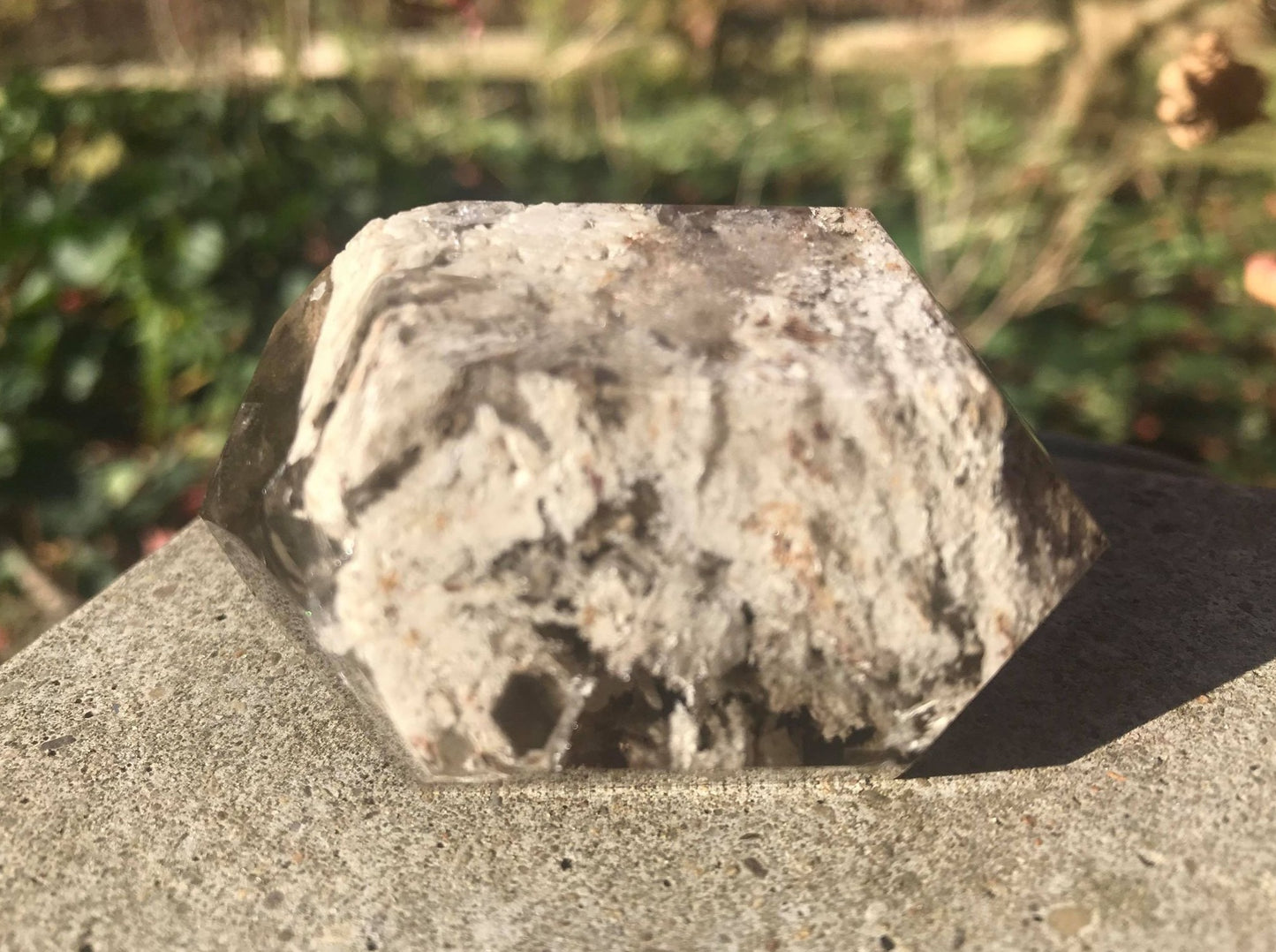 Garden Quartz Quartz Double Terminated Freeform Point