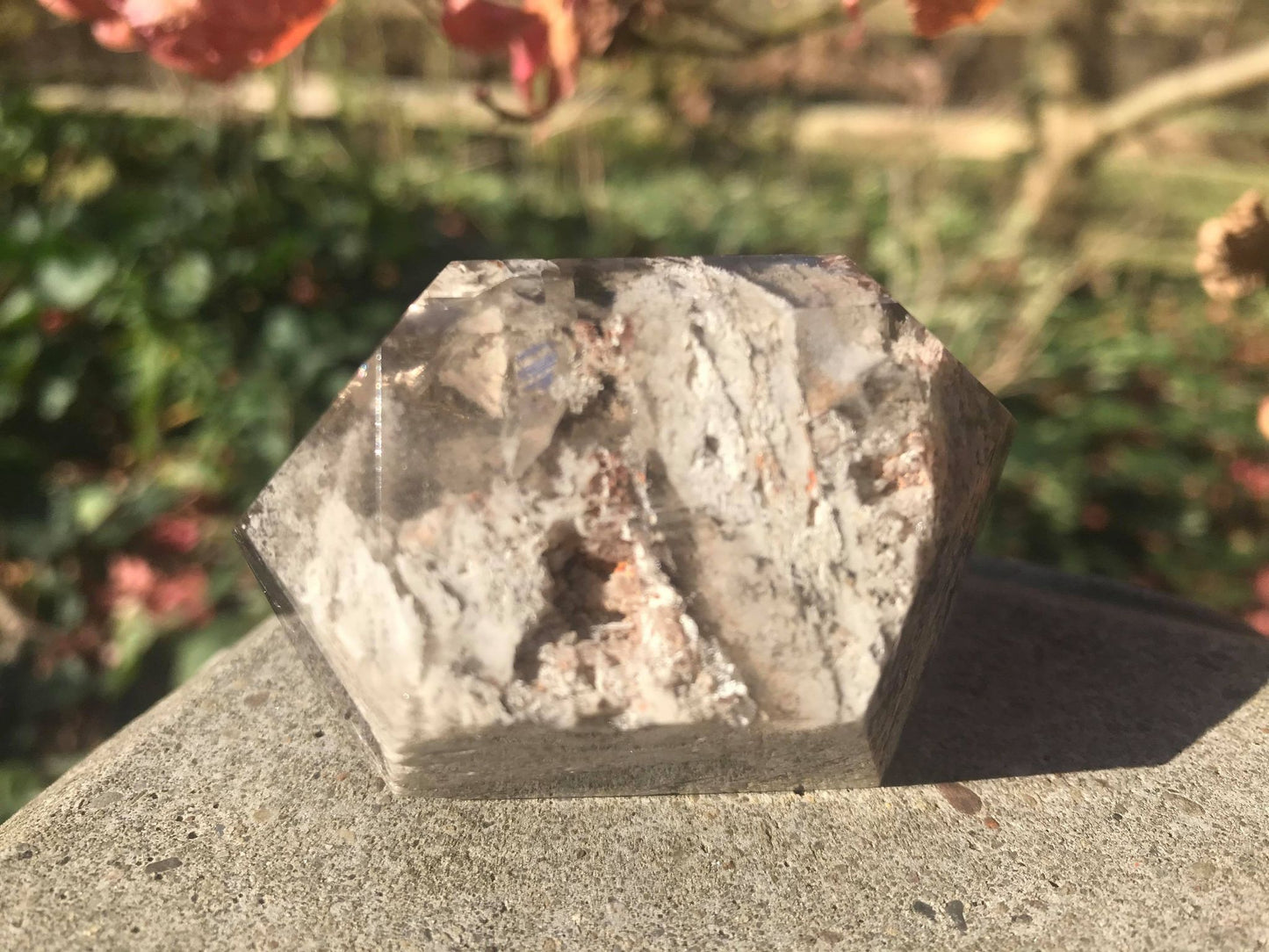 Garden Quartz Quartz Double Terminated Freeform Point