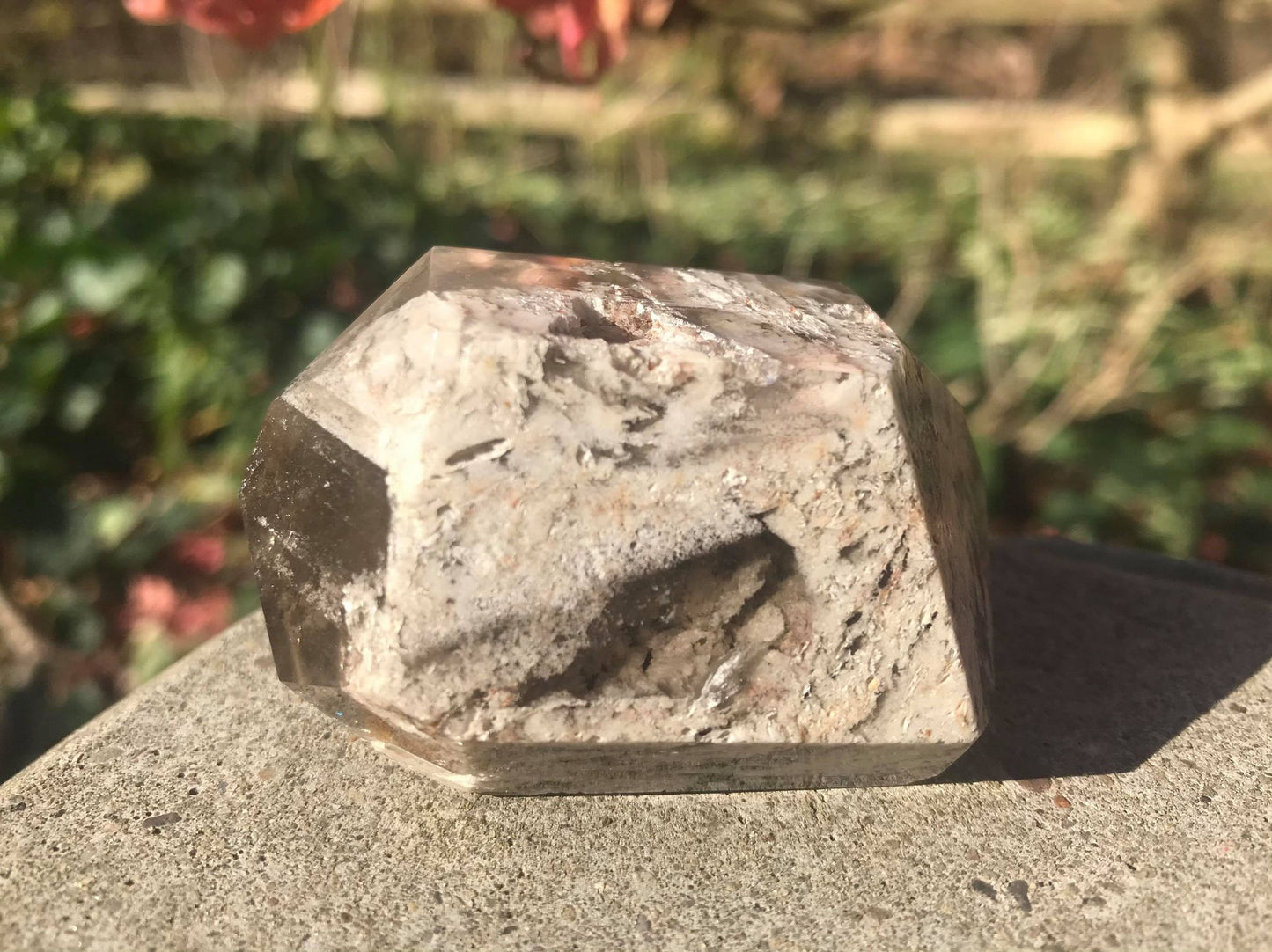 Garden Quartz Quartz Double Terminated Freeform Point