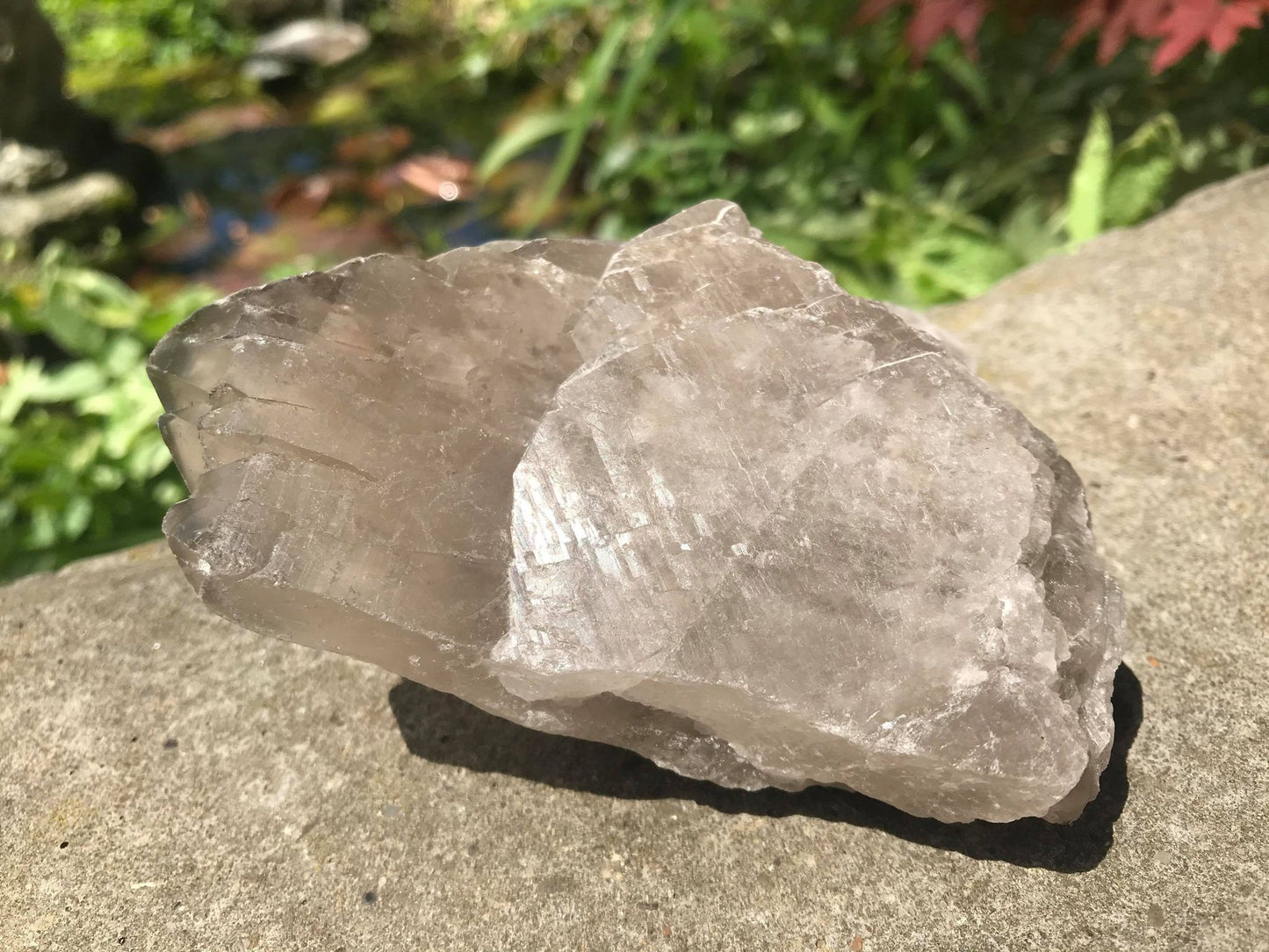 Smoky Elestial Quartz Crystal Specimen ~ Large