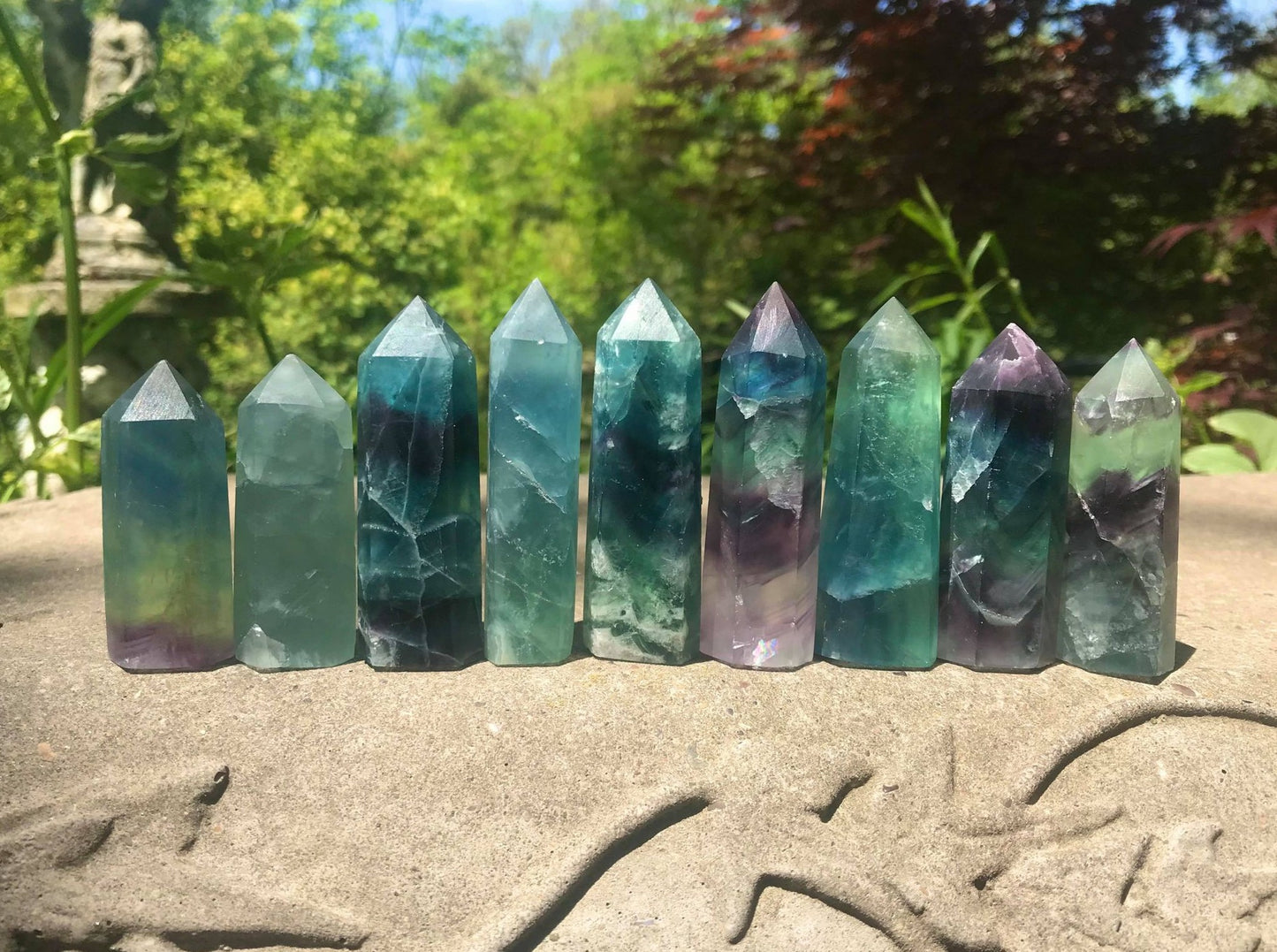 Rainbow Fluorite Towers