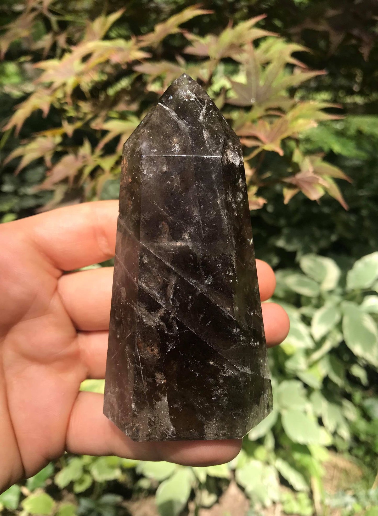 Smoky Quartz Tower ~ Large