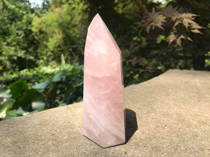 Rose Quartz Tower ~ Large