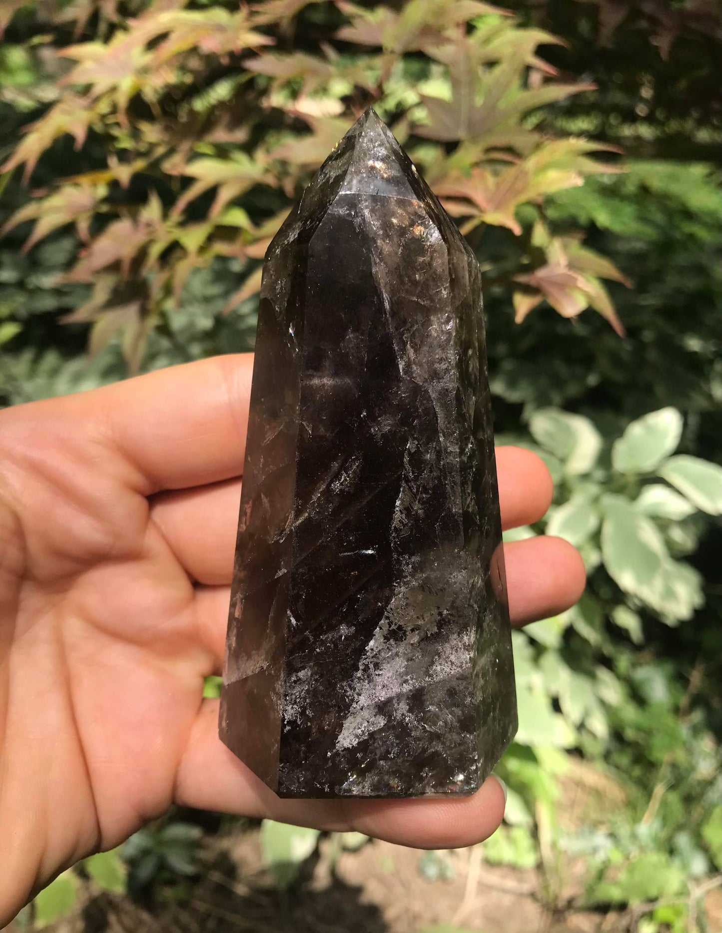 Smoky Quartz Tower ~ Large