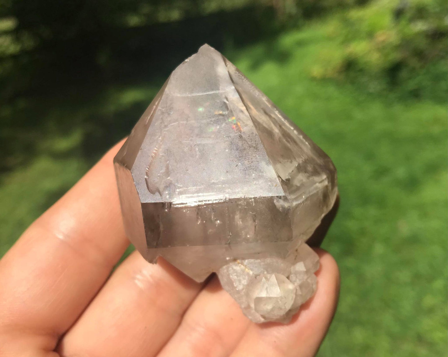 Smoky Elestial Quartz Specimen