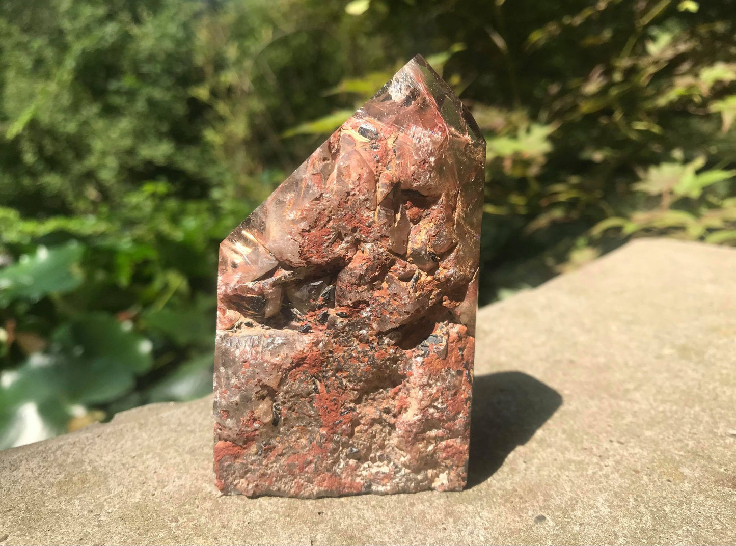 Smoky Garden Quartz Tower