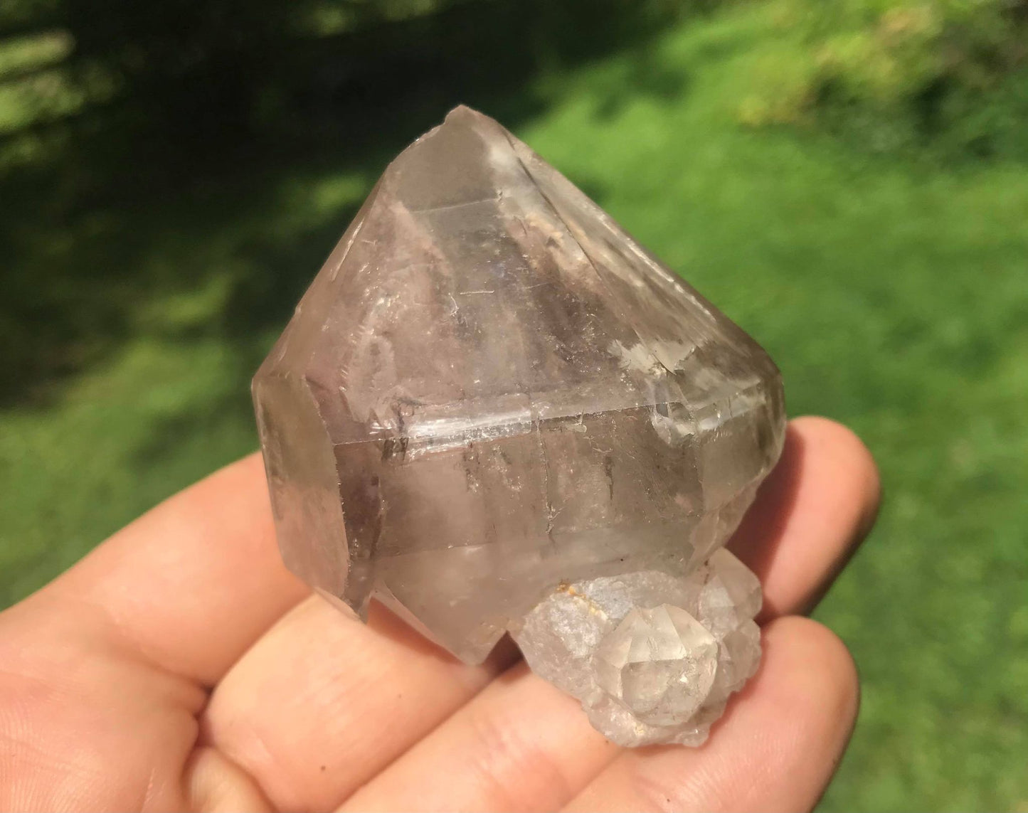 Smoky Elestial Quartz Specimen