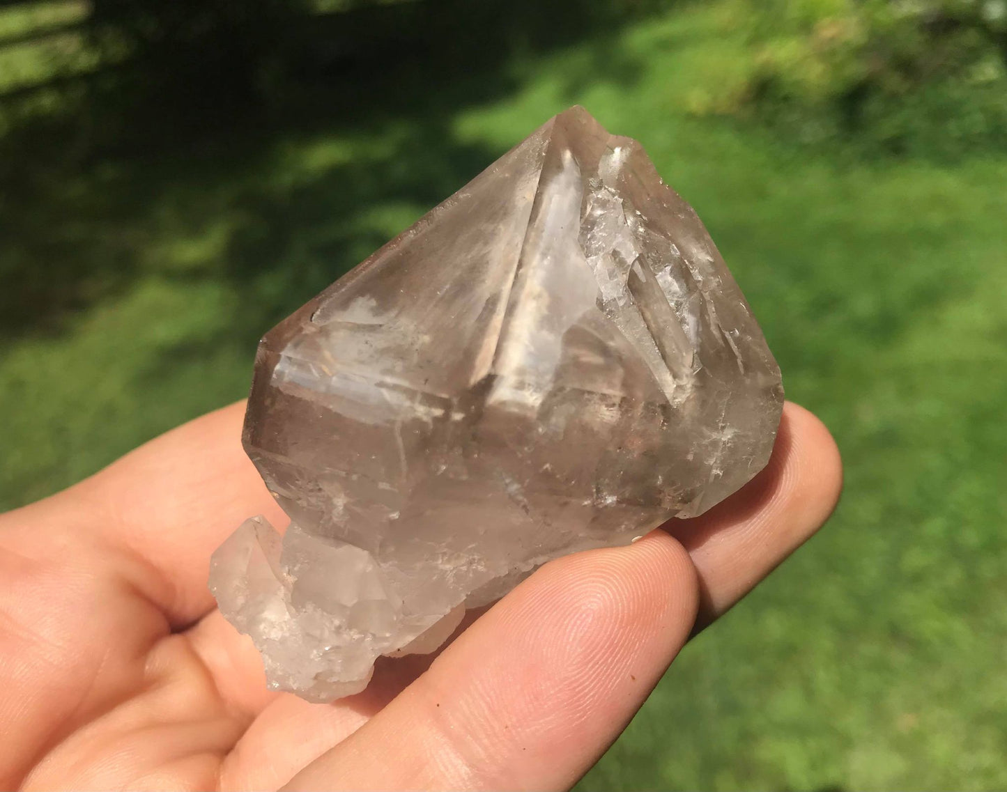 Smoky Elestial Quartz Specimen