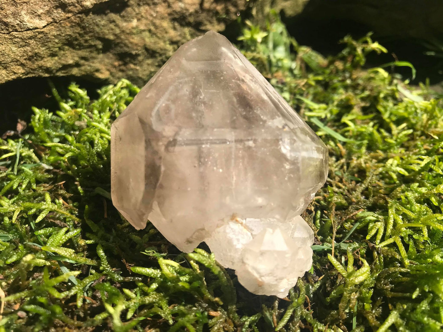 Smoky Elestial Quartz Specimen