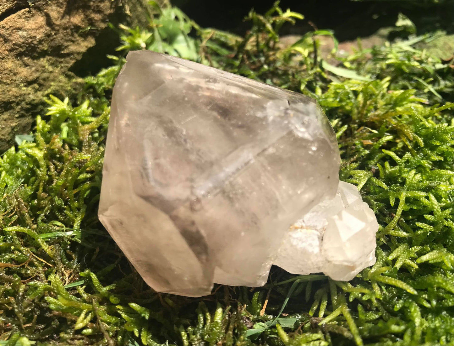 Smoky Elestial Quartz Specimen