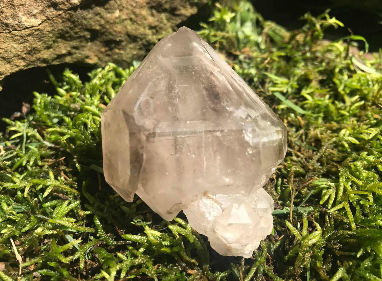 Smoky Elestial Quartz Specimen