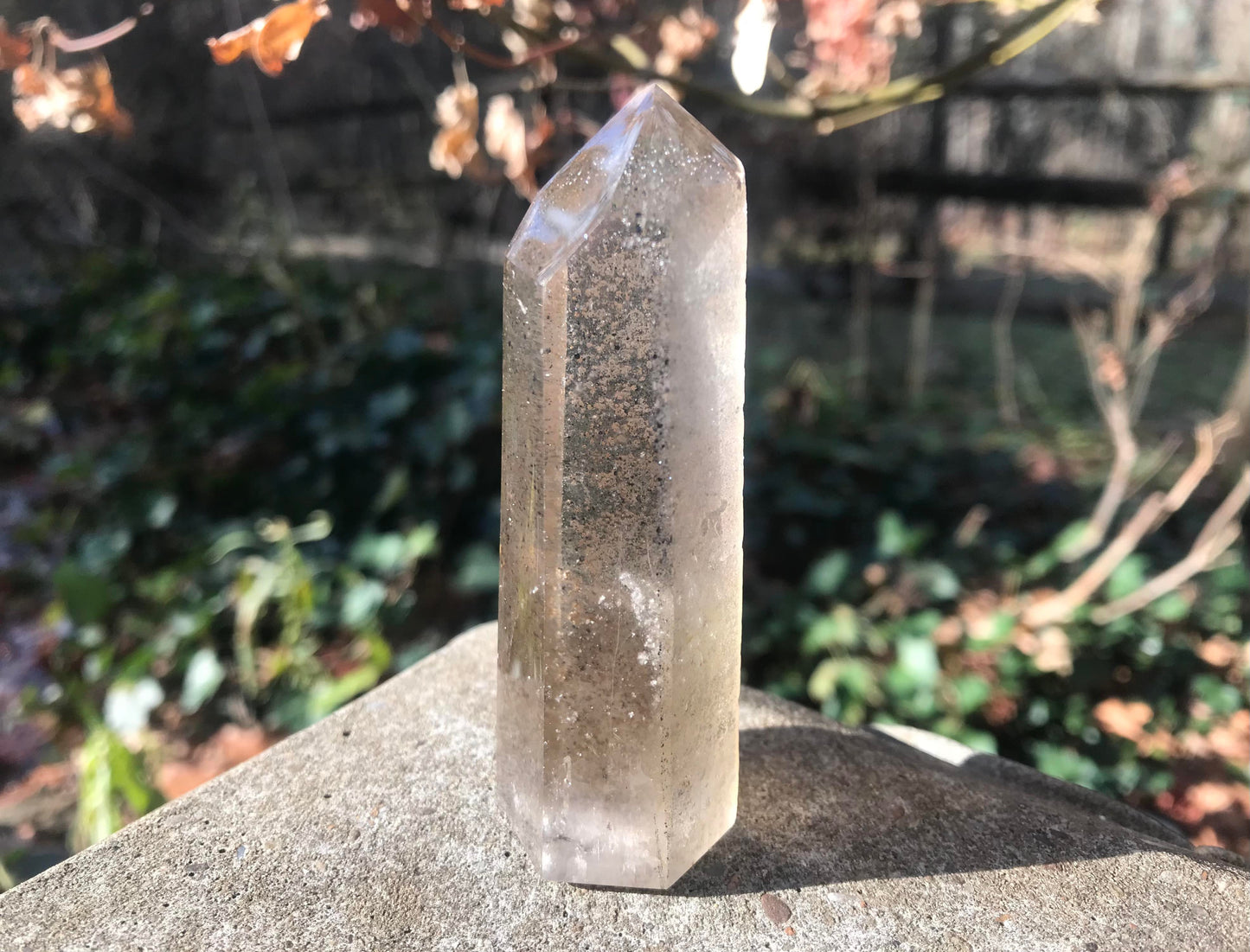 Phantom Smoky Quartz Tower