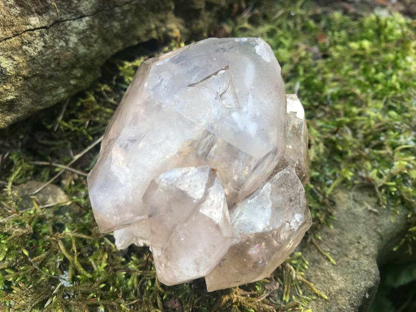 Smoky Elestial Quartz Specimen