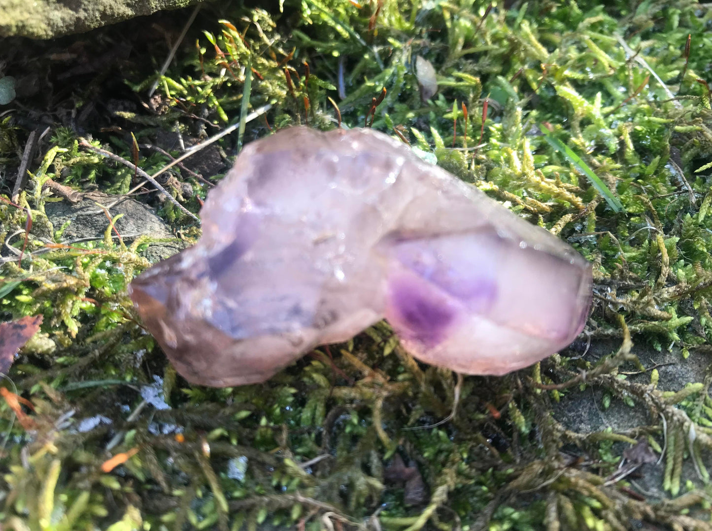 Smoky Amethyst Elestial Specimen