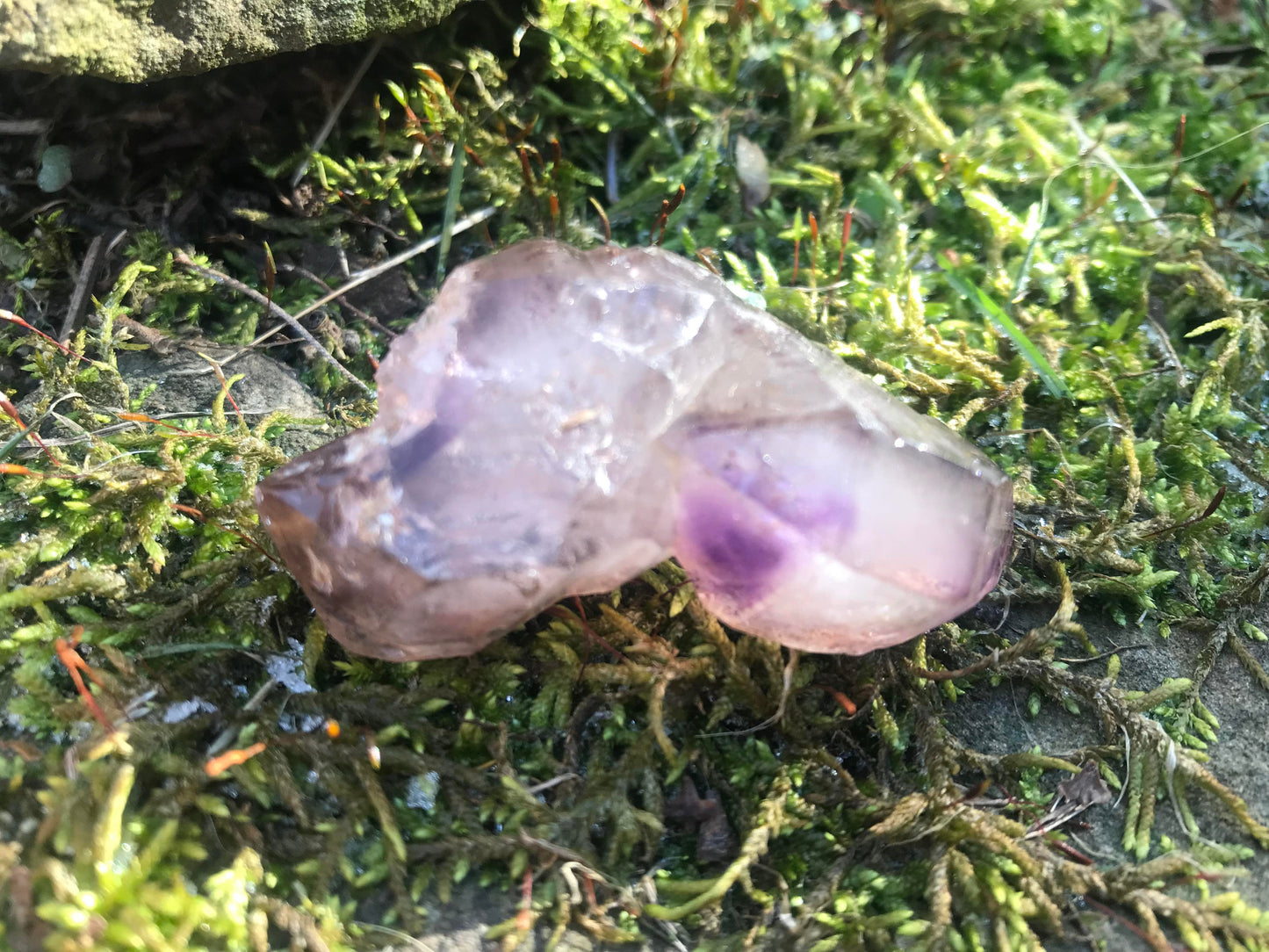 Smoky Amethyst Elestial Specimen