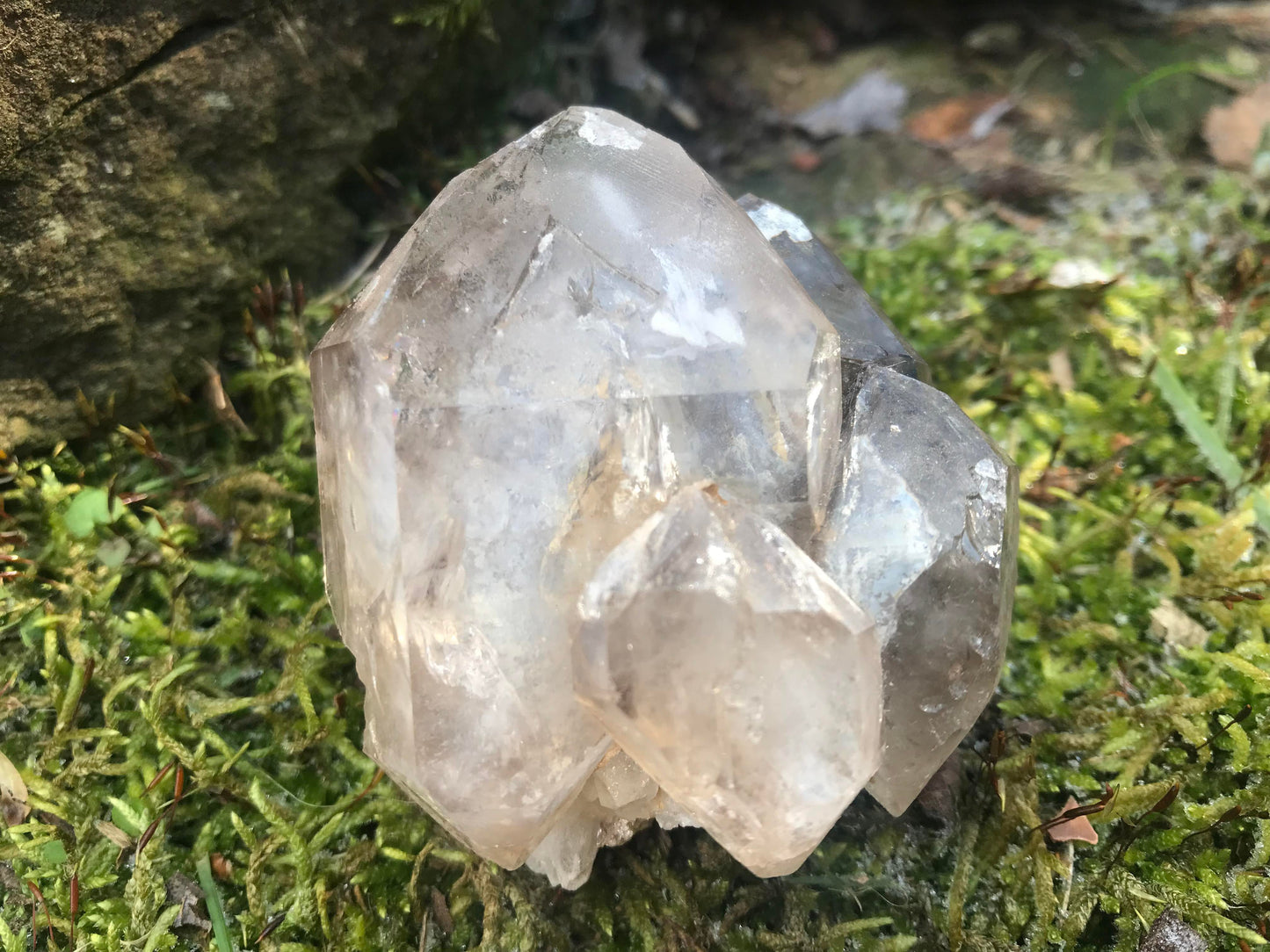 Smoky Elestial Quartz Specimen