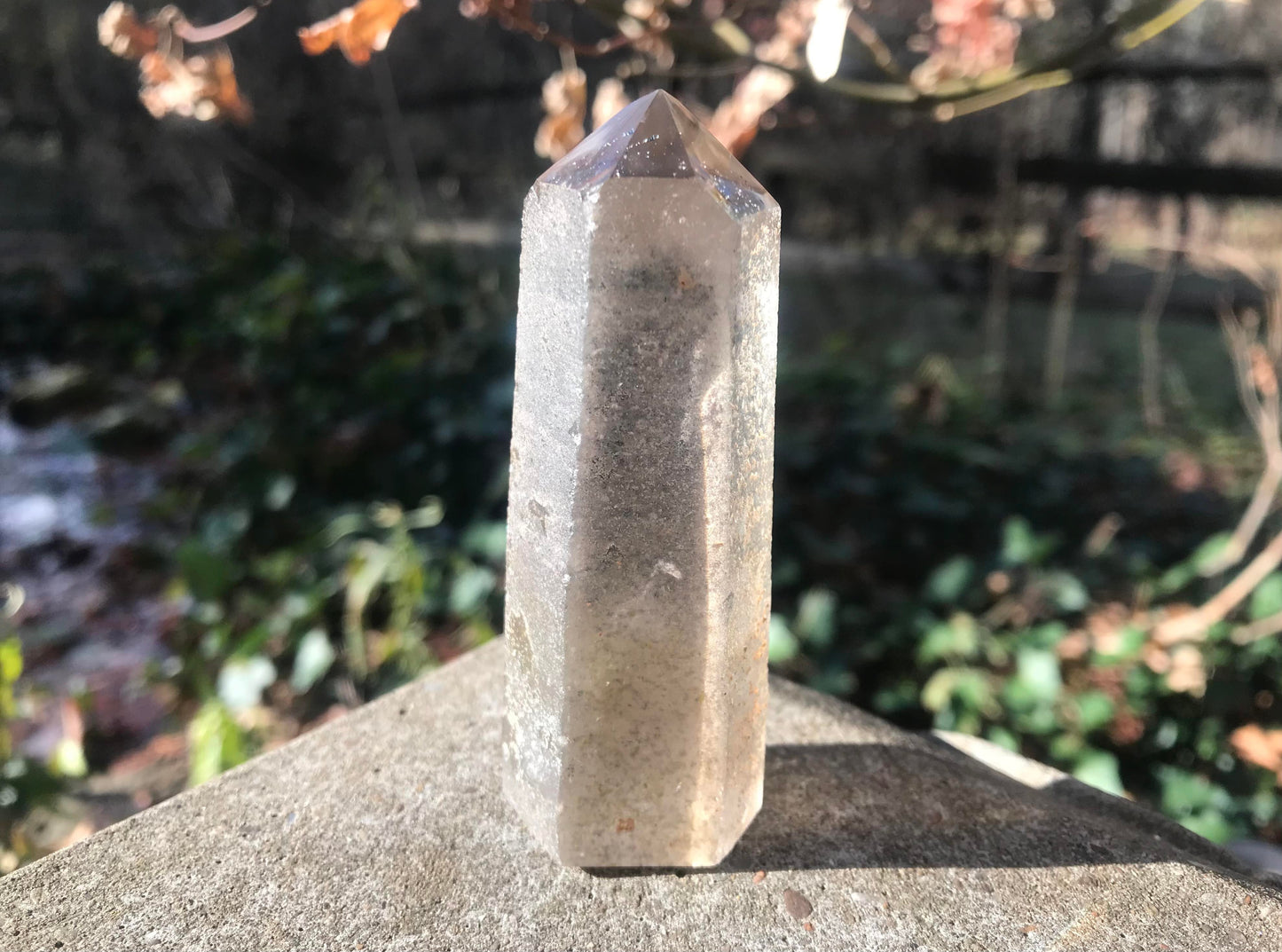 Phantom Smoky Quartz Tower