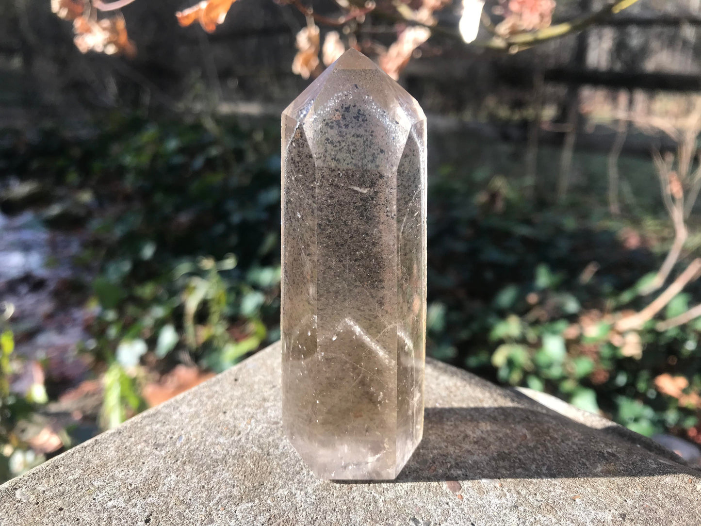 Phantom Smoky Quartz Tower