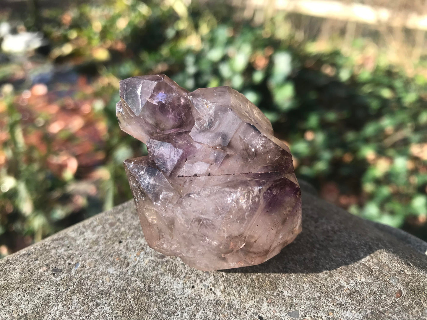 Smoky Amethyst Elestial Quartz Specimen