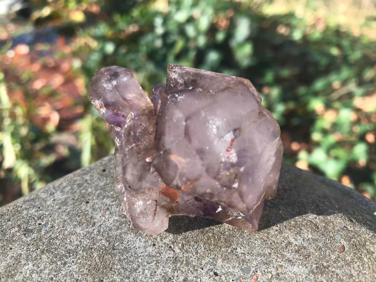 Smoky Amethyst Elestial Quartz Specimen