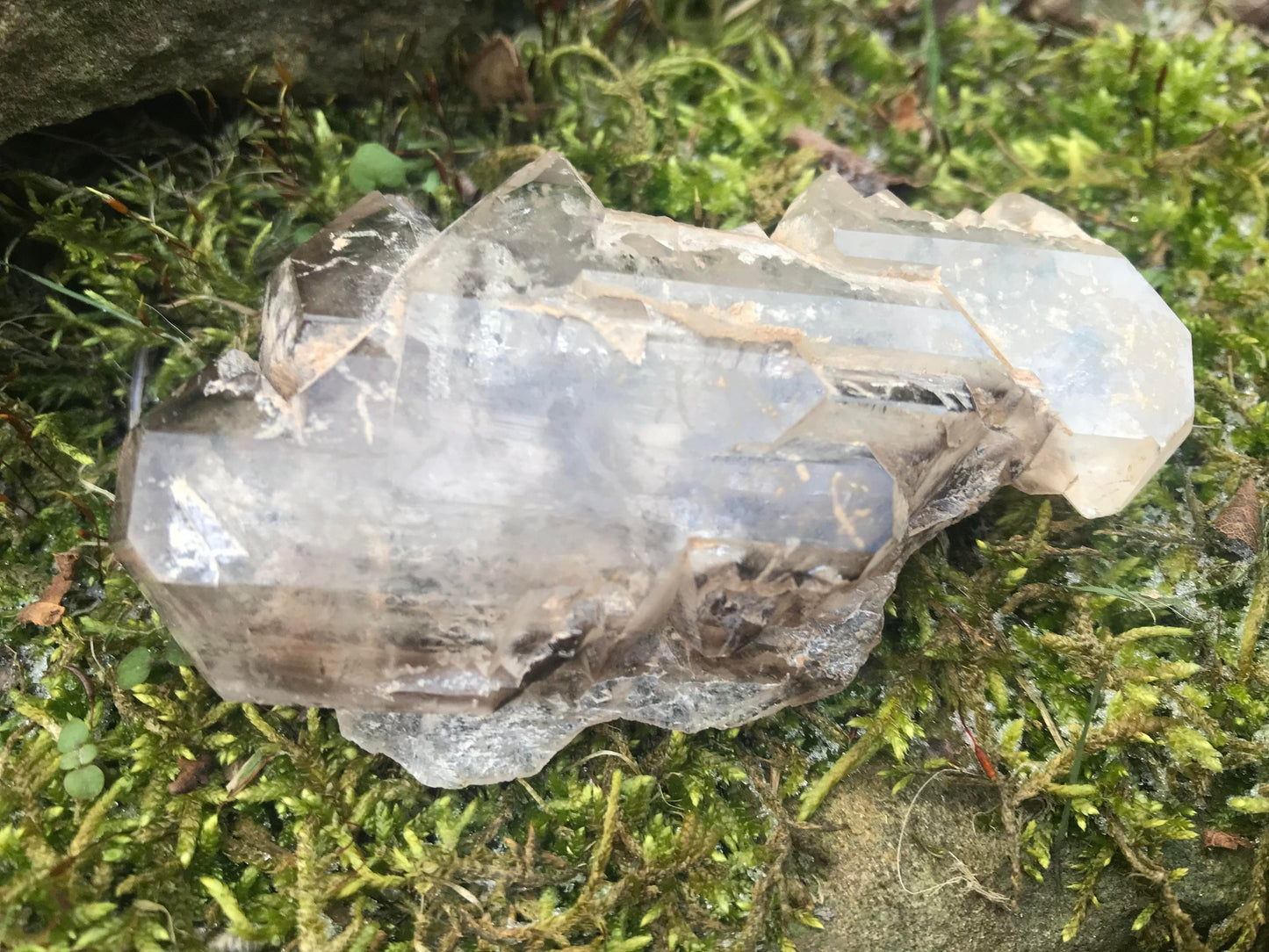 Smoky Elestial Quartz Specimen