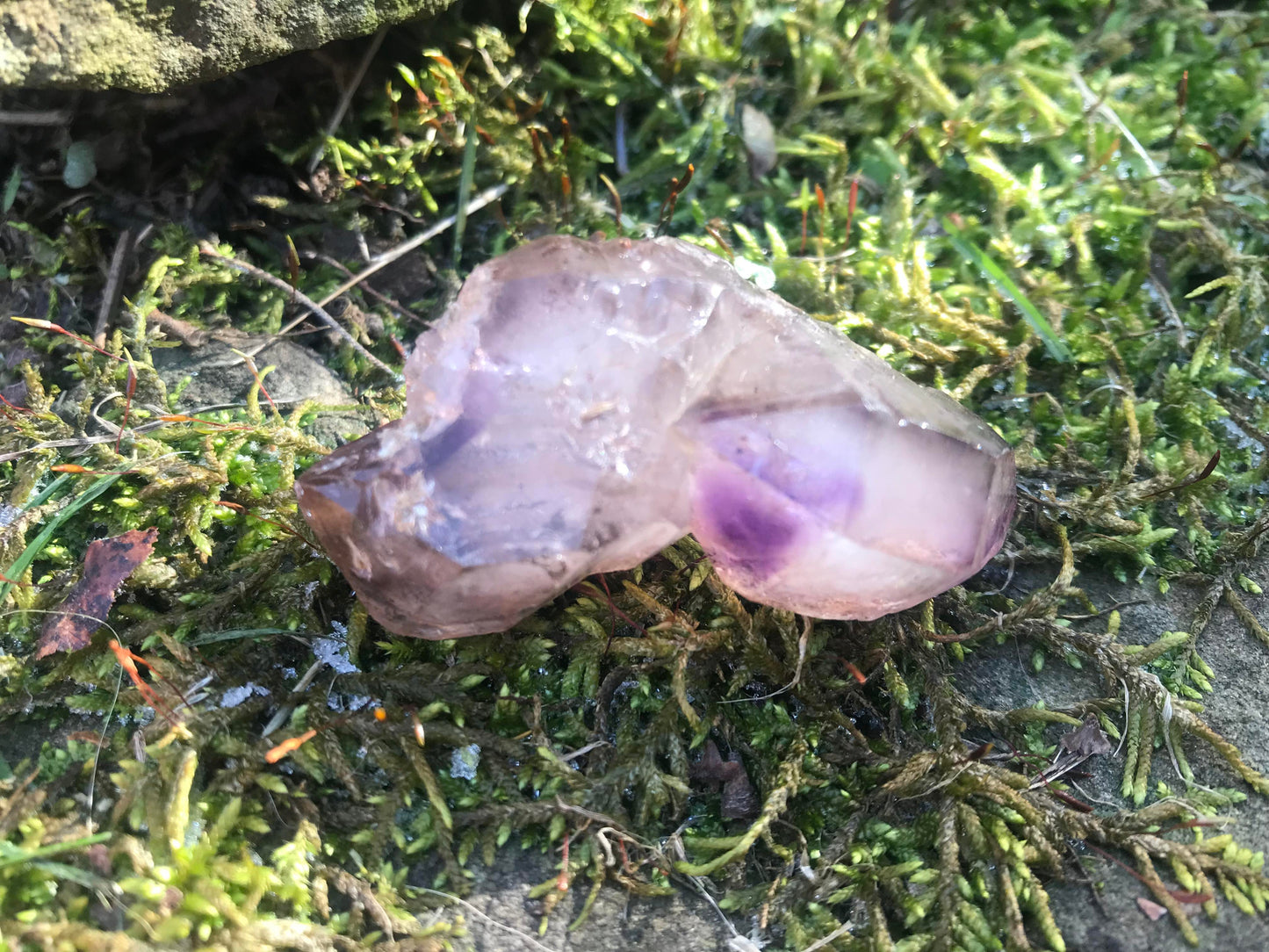 Smoky Amethyst Elestial Specimen