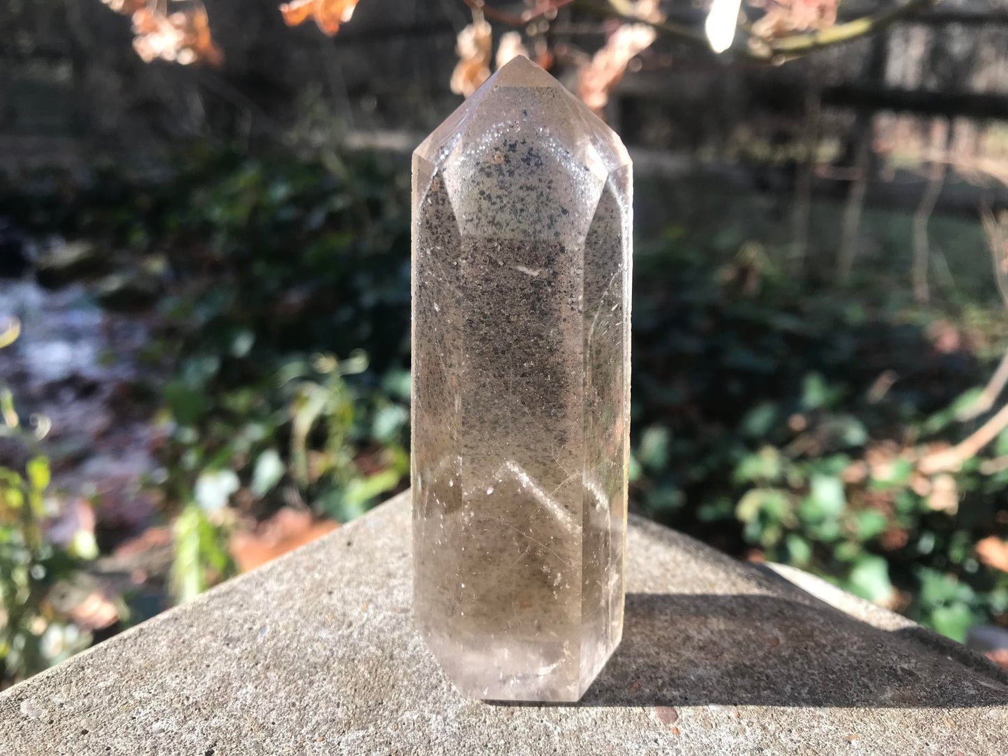 Phantom Smoky Quartz Tower