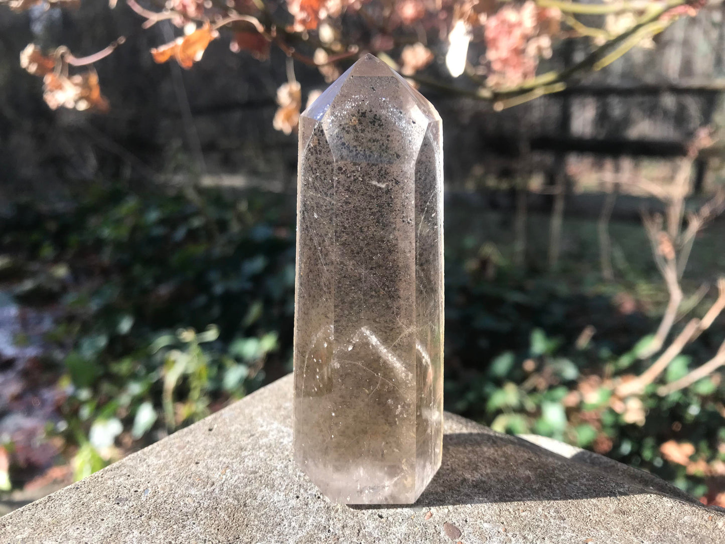 Phantom Smoky Quartz Tower