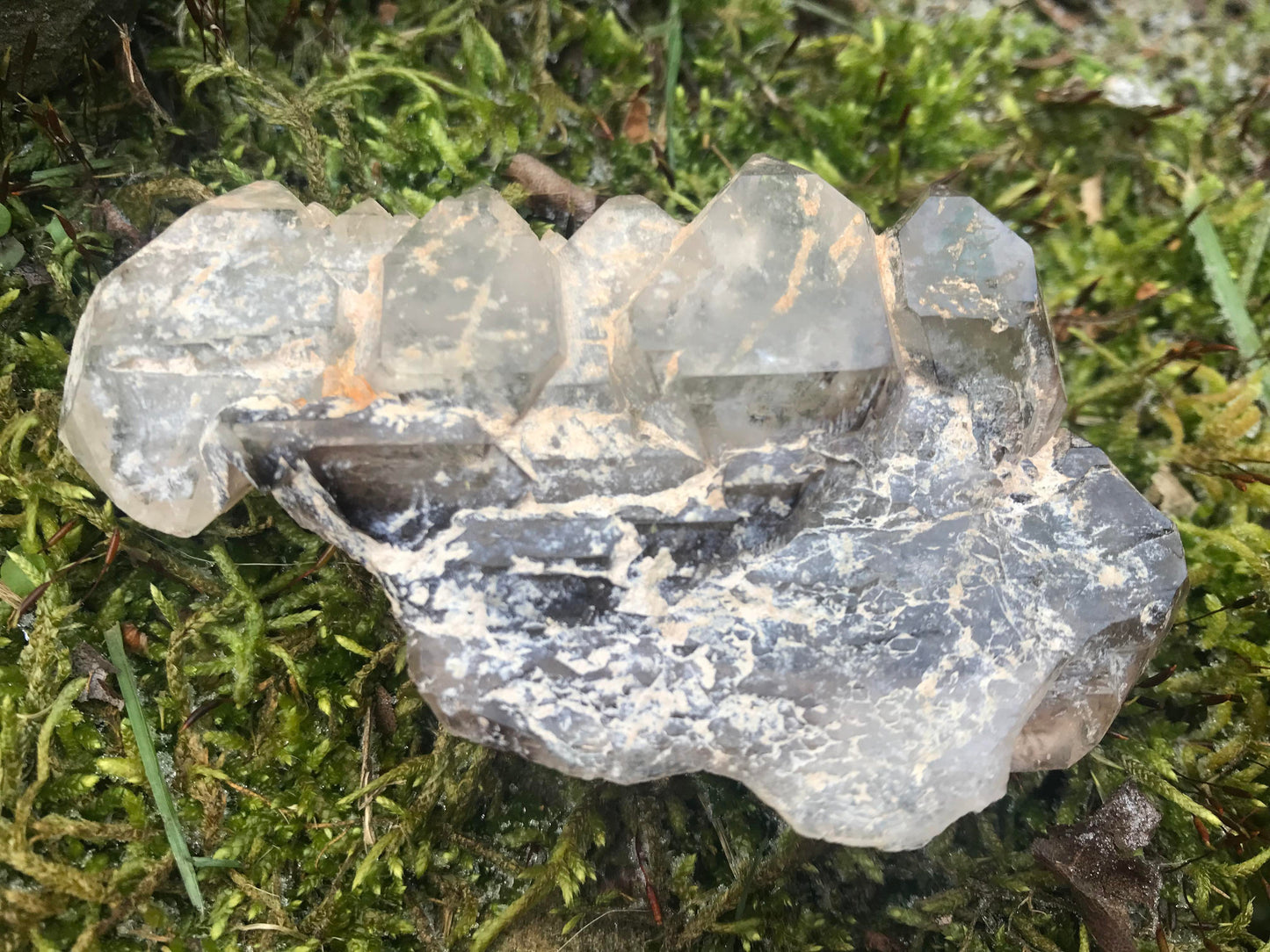 Smoky Elestial Quartz Specimen