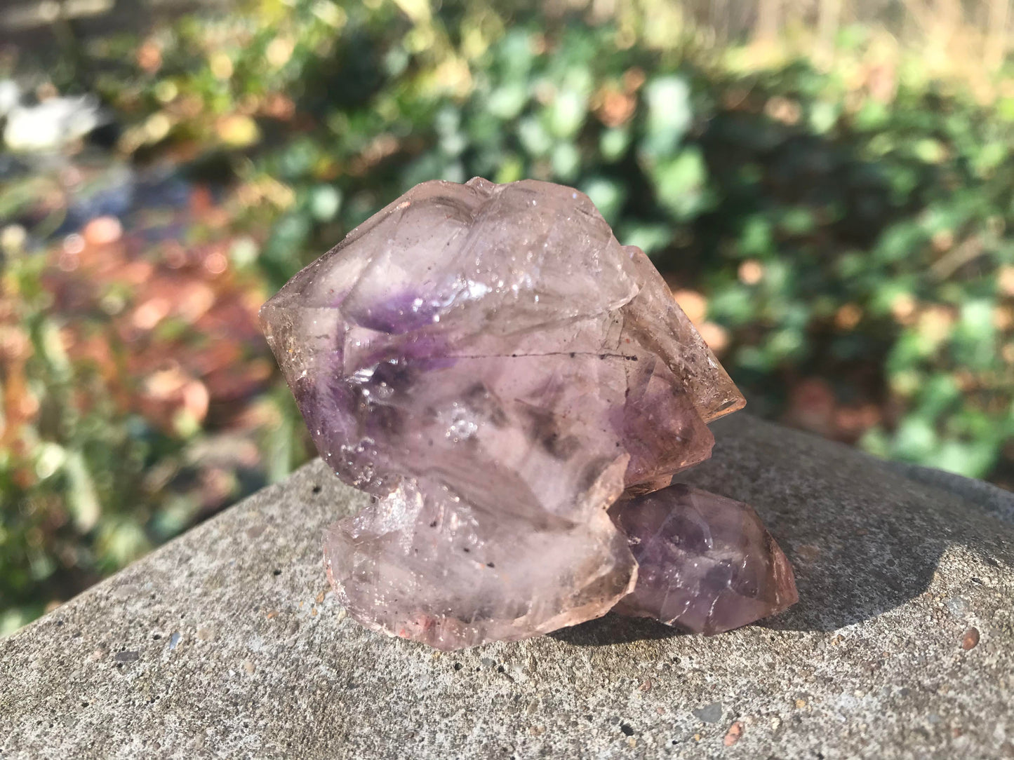 Smoky Amethyst Elestial Quartz Specimen