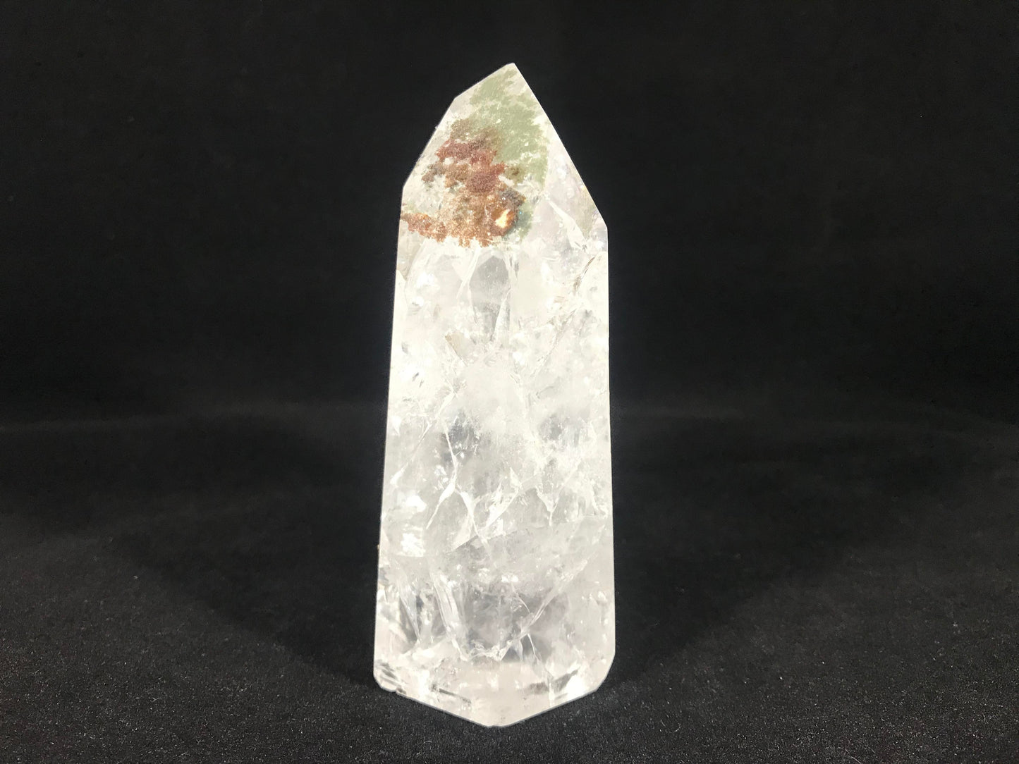 Fire & Ice Quartz Tower ~ Included ~ Large ~ Brazil
