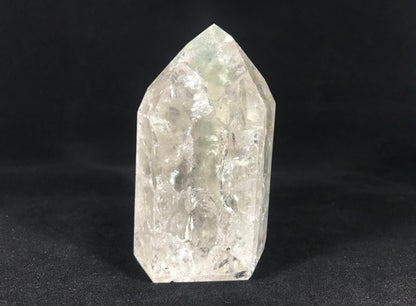 Fire & Ice Quartz Tower ~ Included ~ Large ~ Brazil