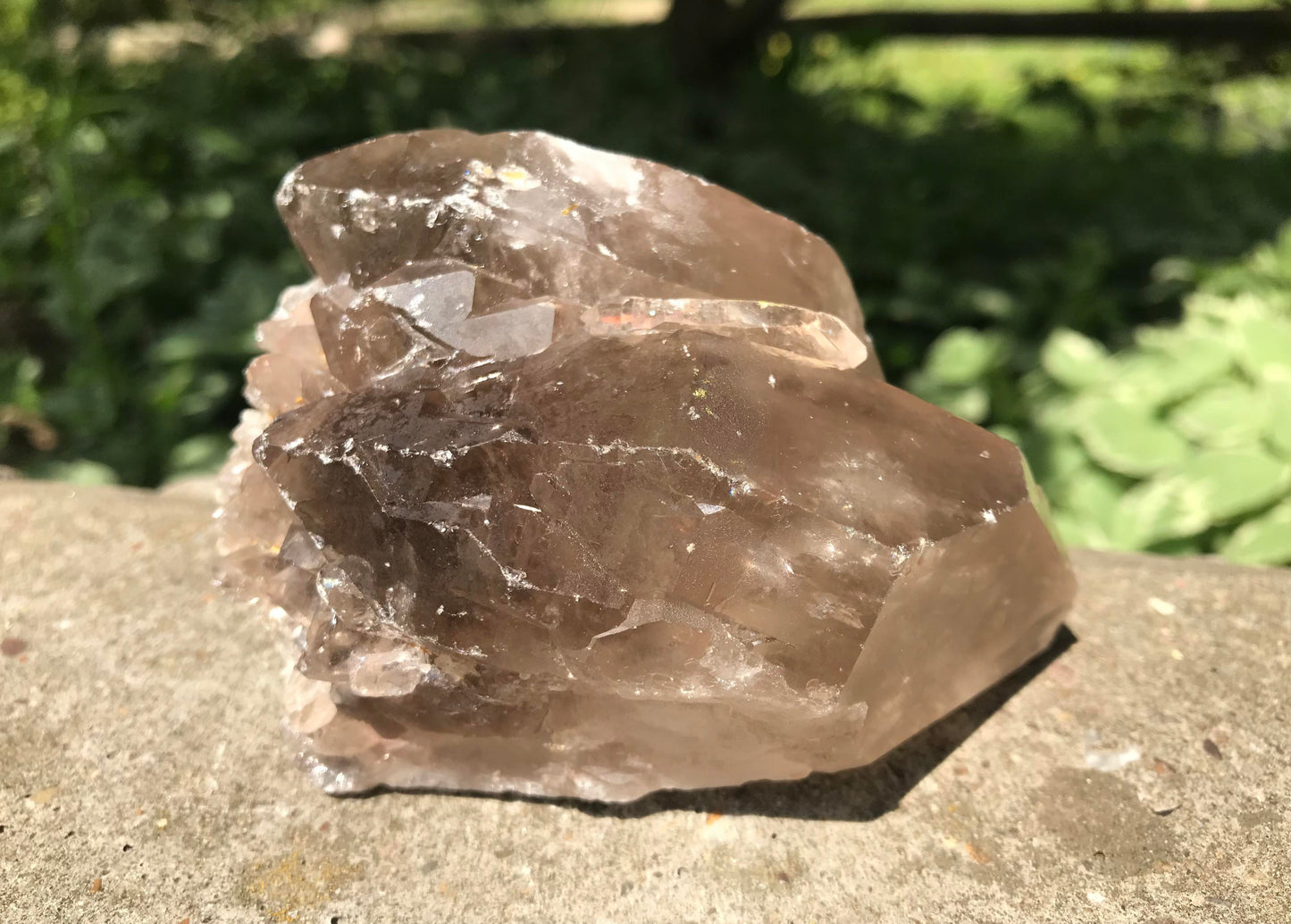 Smoky Quartz Twin Point Specimen