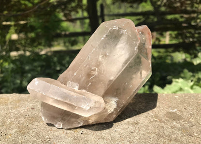 Smoky Quartz Twin Point Specimen
