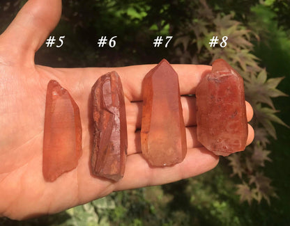 Red Quartz Points