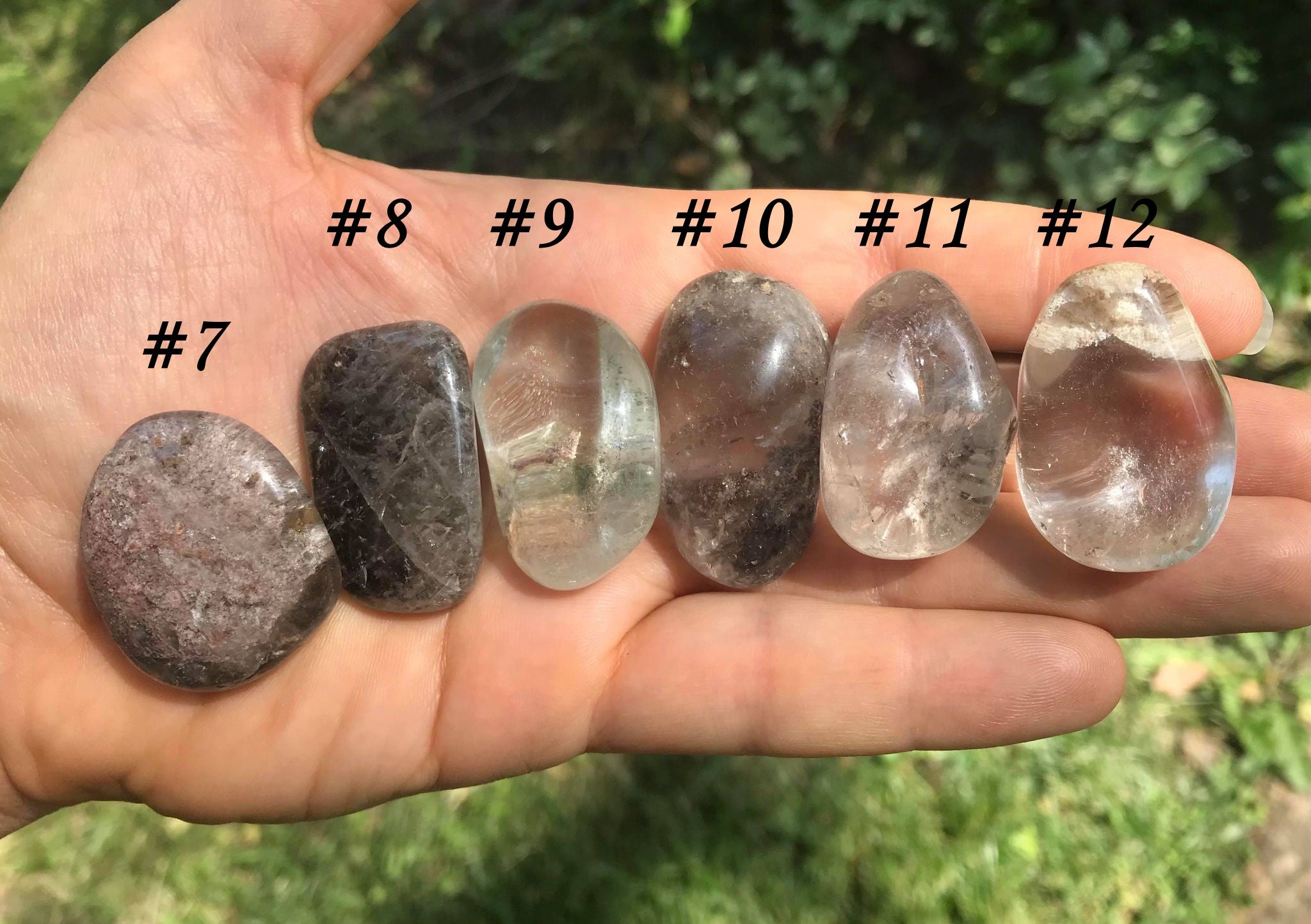 Garden Quartz Tumbled Stones