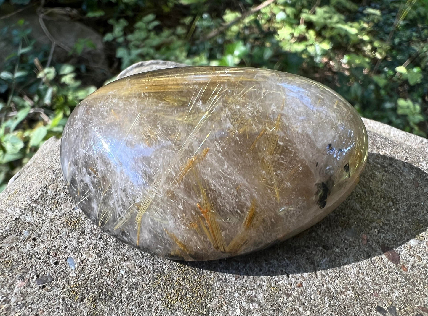 Rutilated Quartz Dome