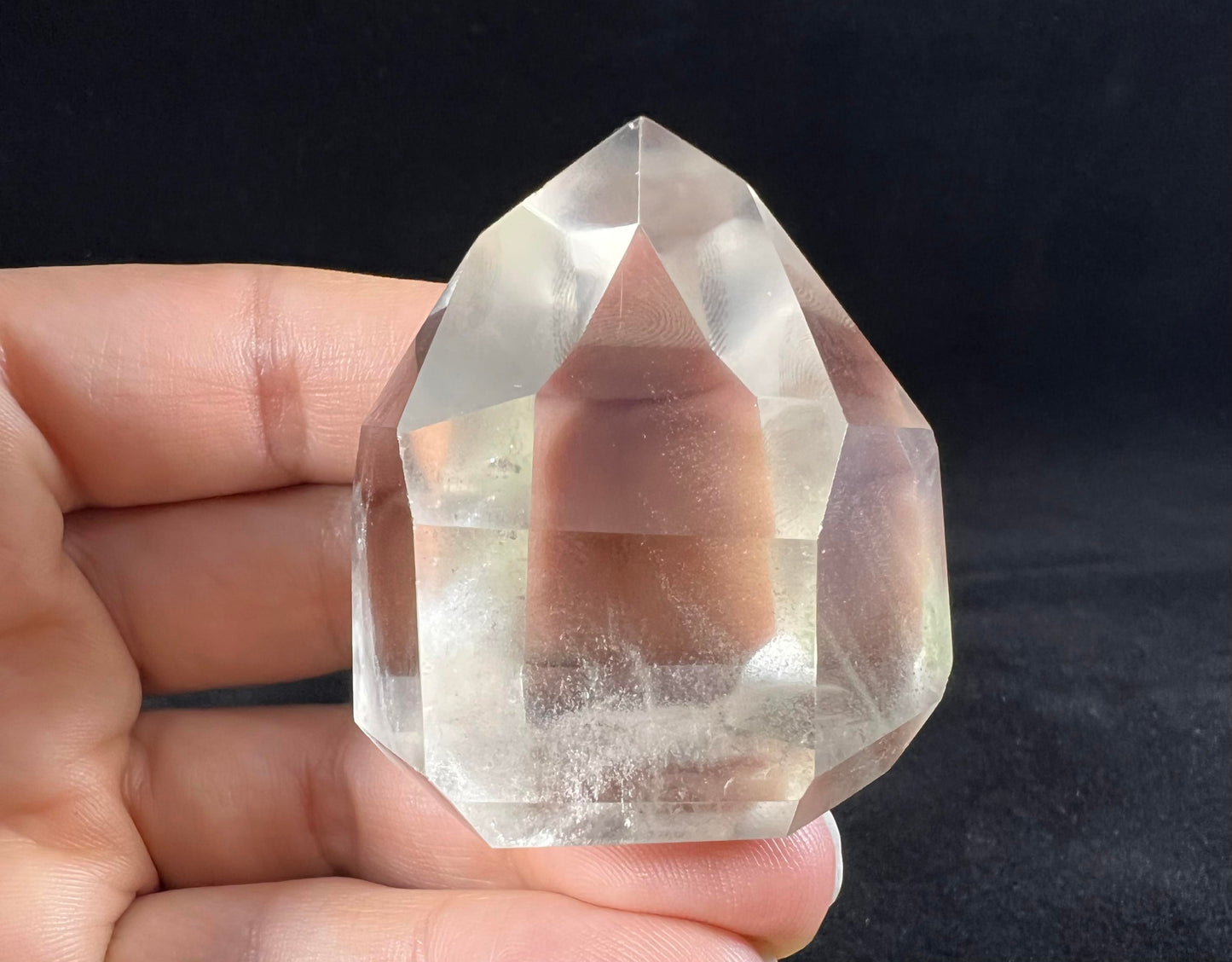 Quartz Crystal Tower with Chlorite and Phantoms ~ AA grade