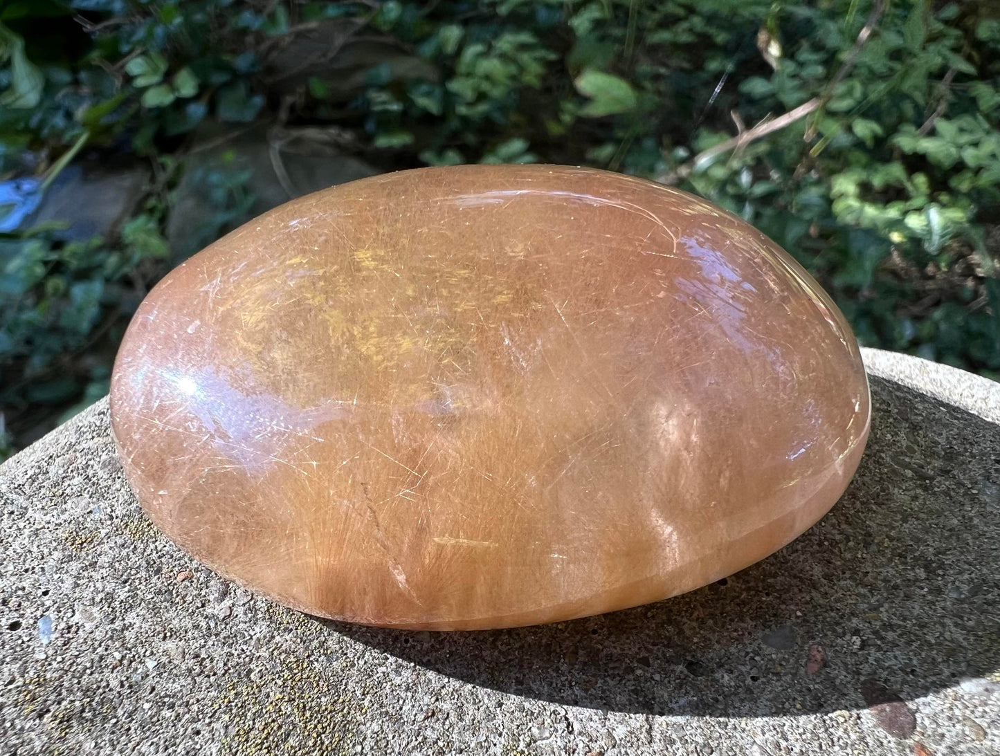 Rutilated Quartz Dome